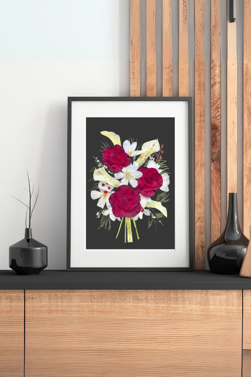 Premium Solid Wood Frame Bouquet Preservation - Image 8